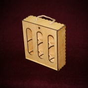 Деревянная коробка «Для пива»