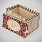 Деревянная коробка «Купидон»