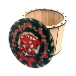 Брэндированный подарочный круглый короб