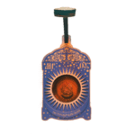 Голограмма иконы Божией Матери «Остробрамская» (медальон)